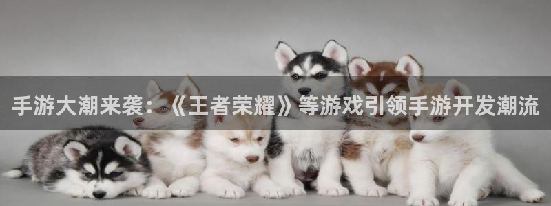 庄闲游戏苹果app：手游大潮来袭：《王者荣耀》等游戏引领手游