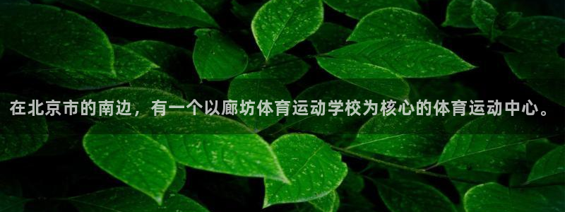 球客岛：在北京市的南边，有一个以廊坊体育运动学校为核心的体育运动中心。