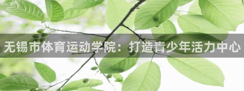 球客岛：无锡市体育运动学院：打造青少年活力中心